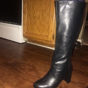 Torrid Black Heel Boots 10W